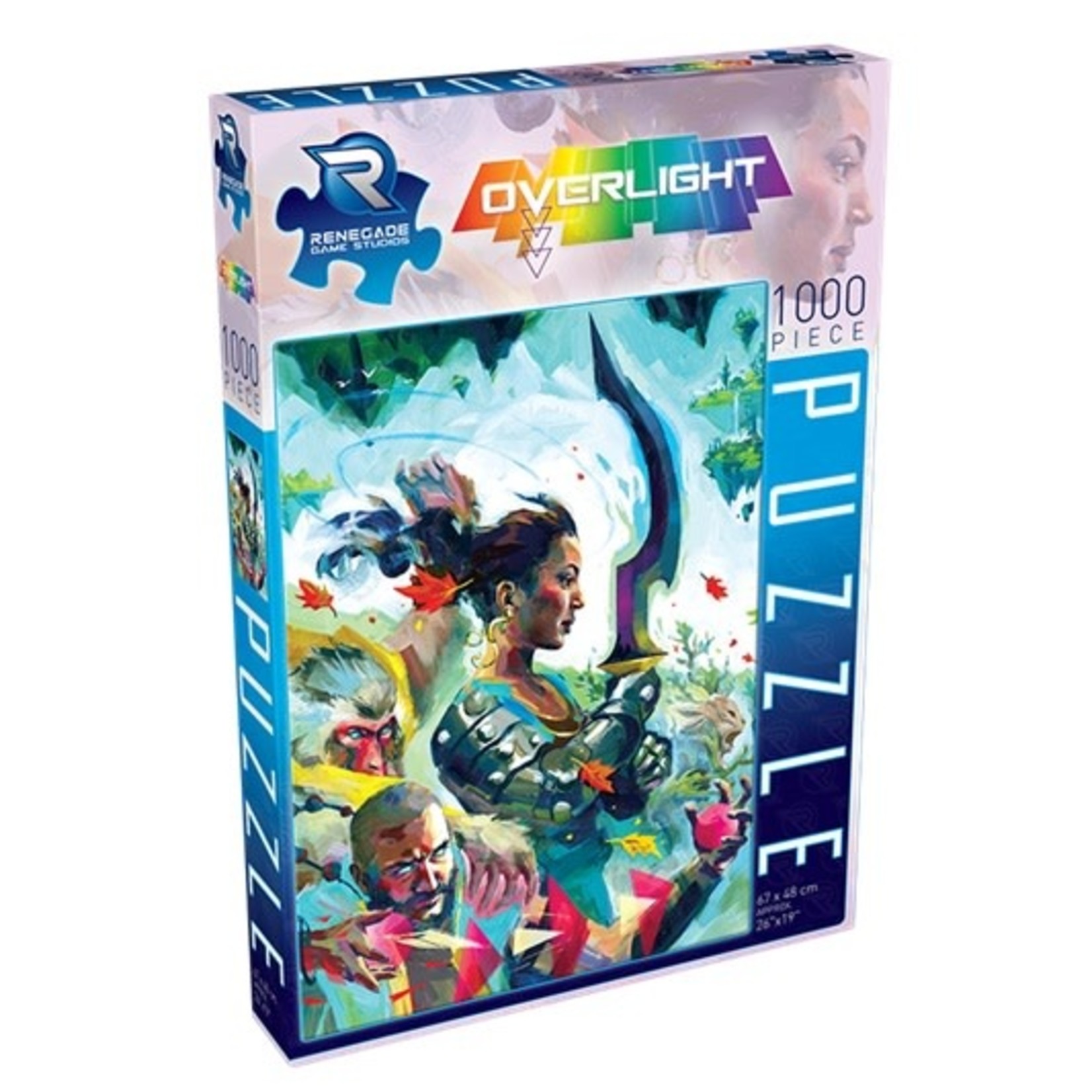 Renegade Game Studios Overlight RPG 1000pc Puzzle