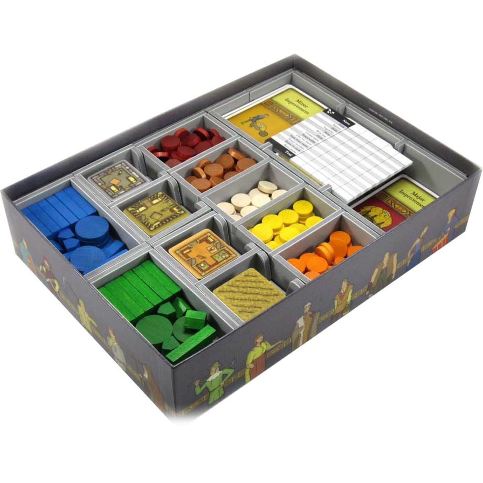 Folded Space Box Insert: Agricola