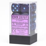 Chessex Speckled: 16mm D6 Cobalt (12)
