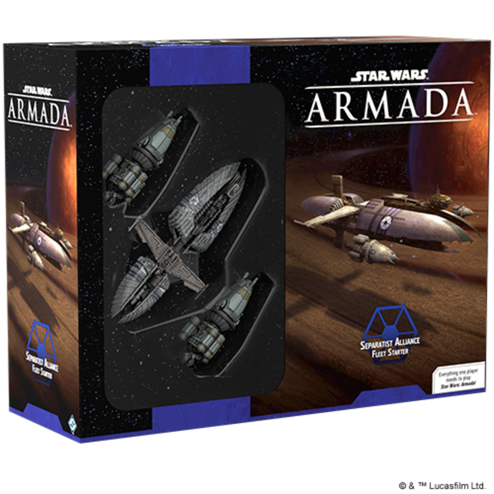 Fantasy Flight Games SW Armada Separatist Alliance Fleet Starter