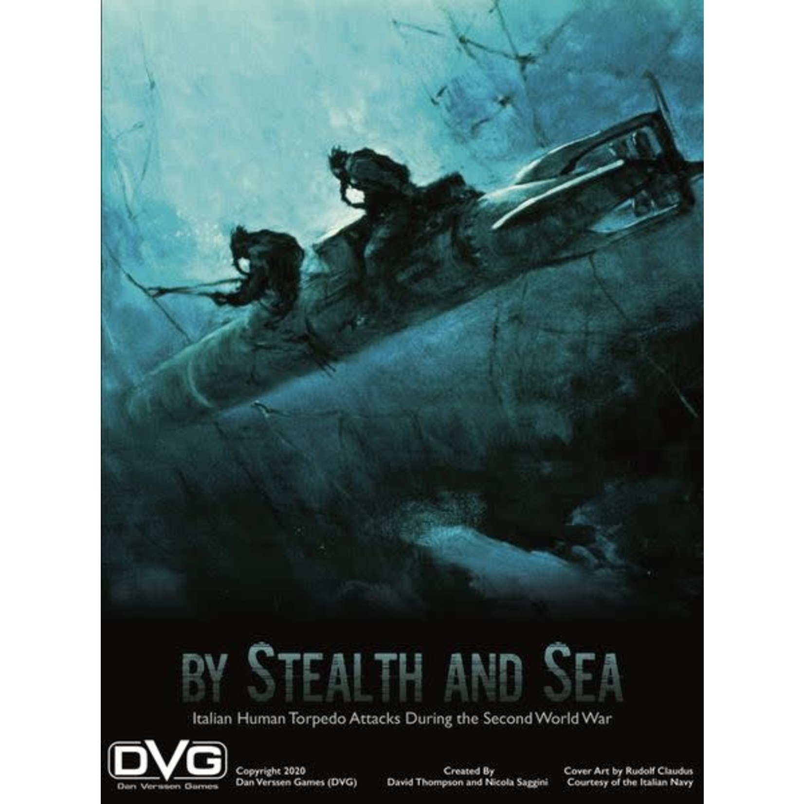 Dan Verssen Games By Stealth and Sea Companion Book