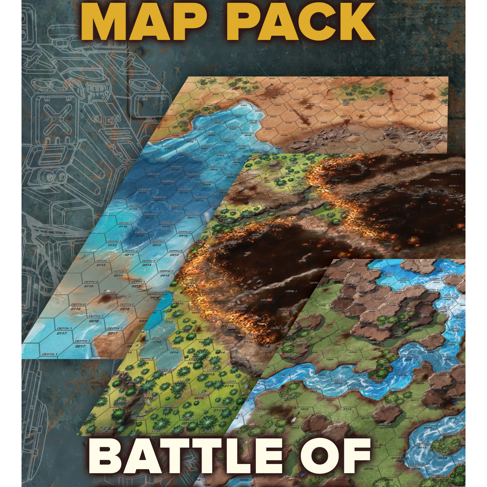 Catalyst Game Labs BattleTech: Map Pack - Battle of Tukayyid