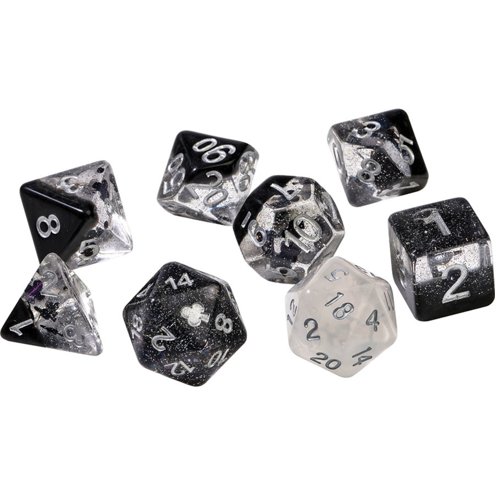 Sirius Dice RPG Dice Set (7): Clubs