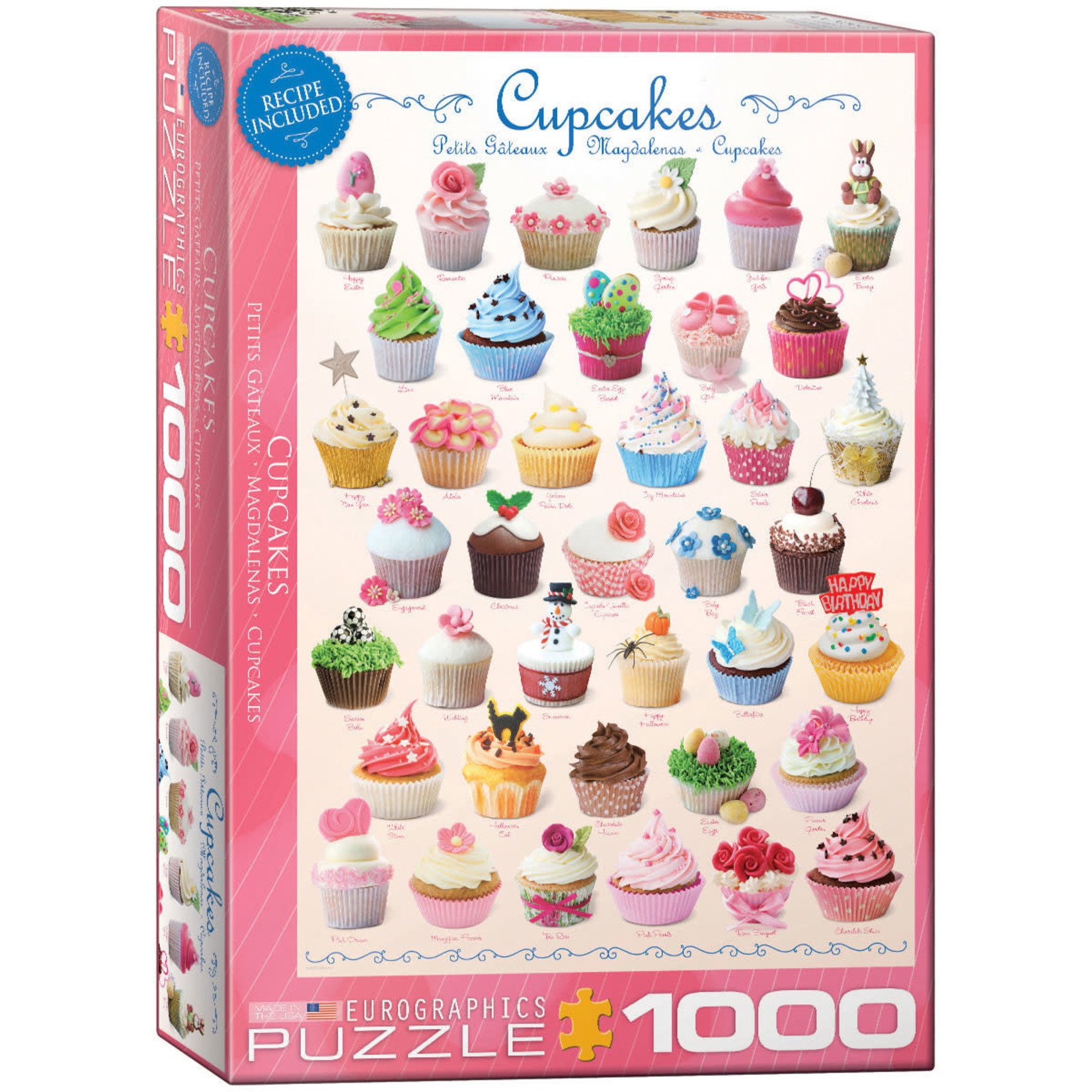 EuroGraphics Cupcakes 1000pc