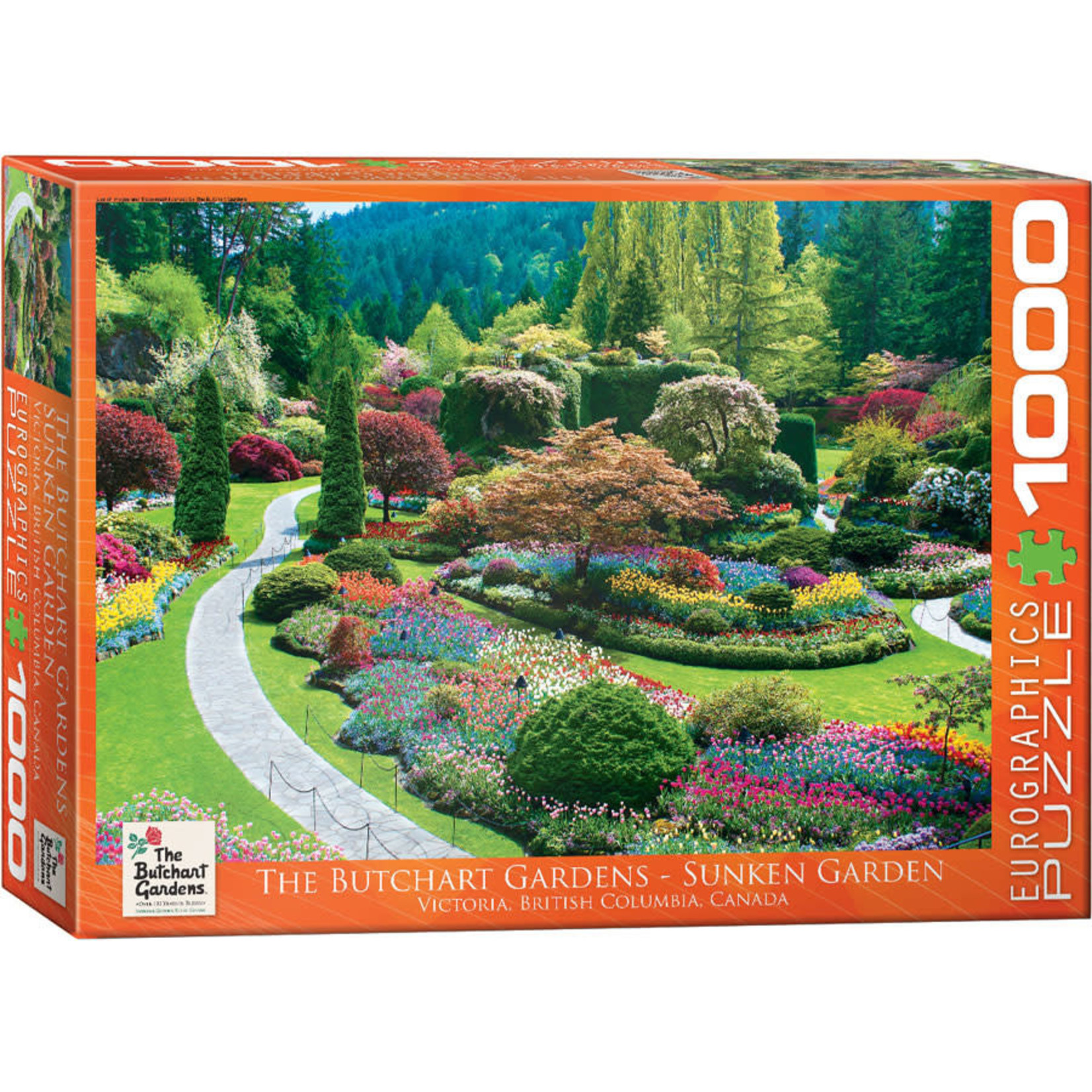 EuroGraphics Butchart Gardens Sunken Garden 1000pc