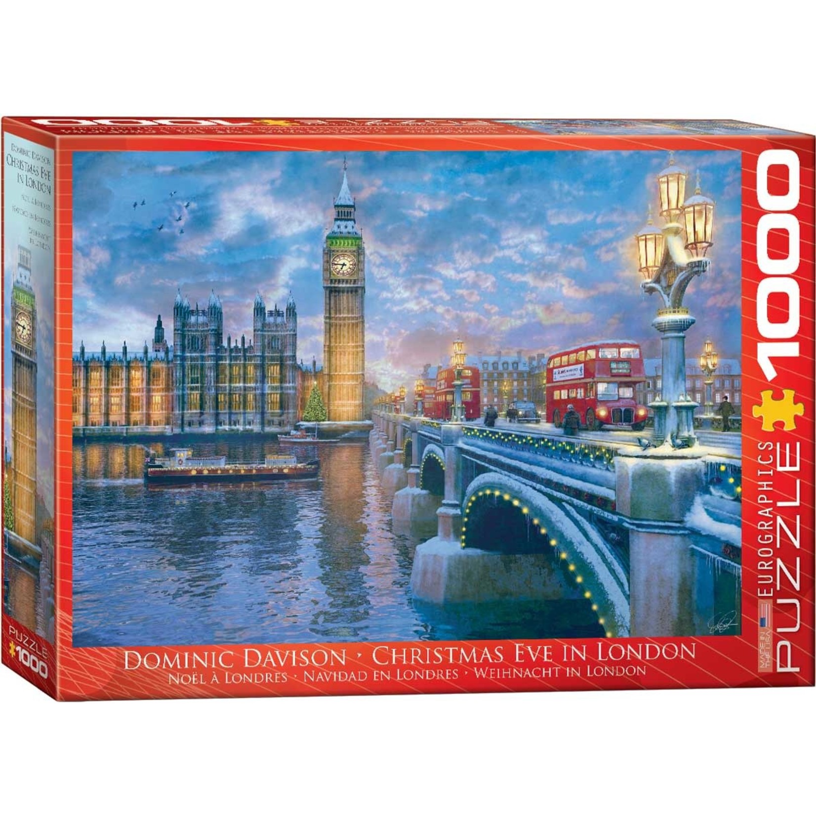 EuroGraphics Christmas Eve In London 1000pc