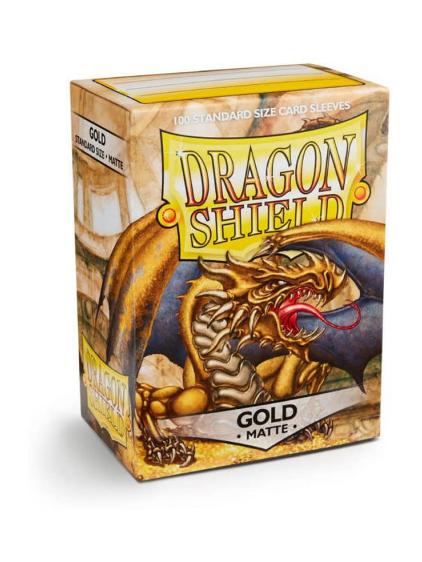 Arcane Tinmen Dragon Shield: GOLD Matte (100)
