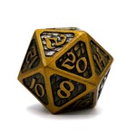 Die Hard Dice Dire d20 - Drakona Eldric Electrum 25mm