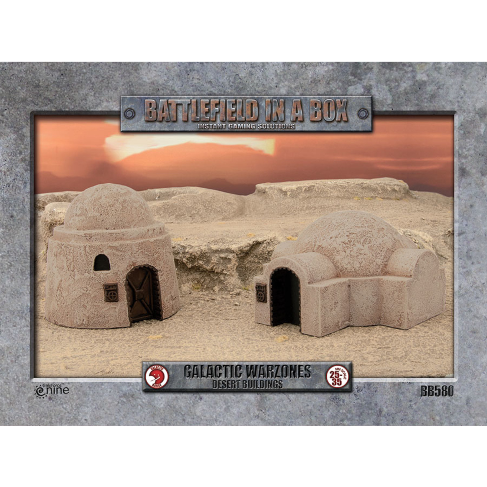 GaleForce Nine Desert Buildings Galactic Warzone
