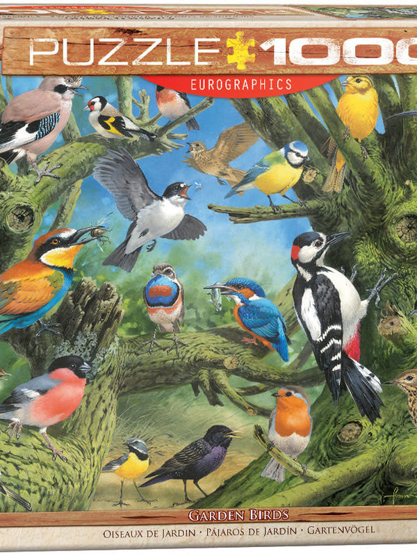 EuroGraphics Garden Birds 1000pc