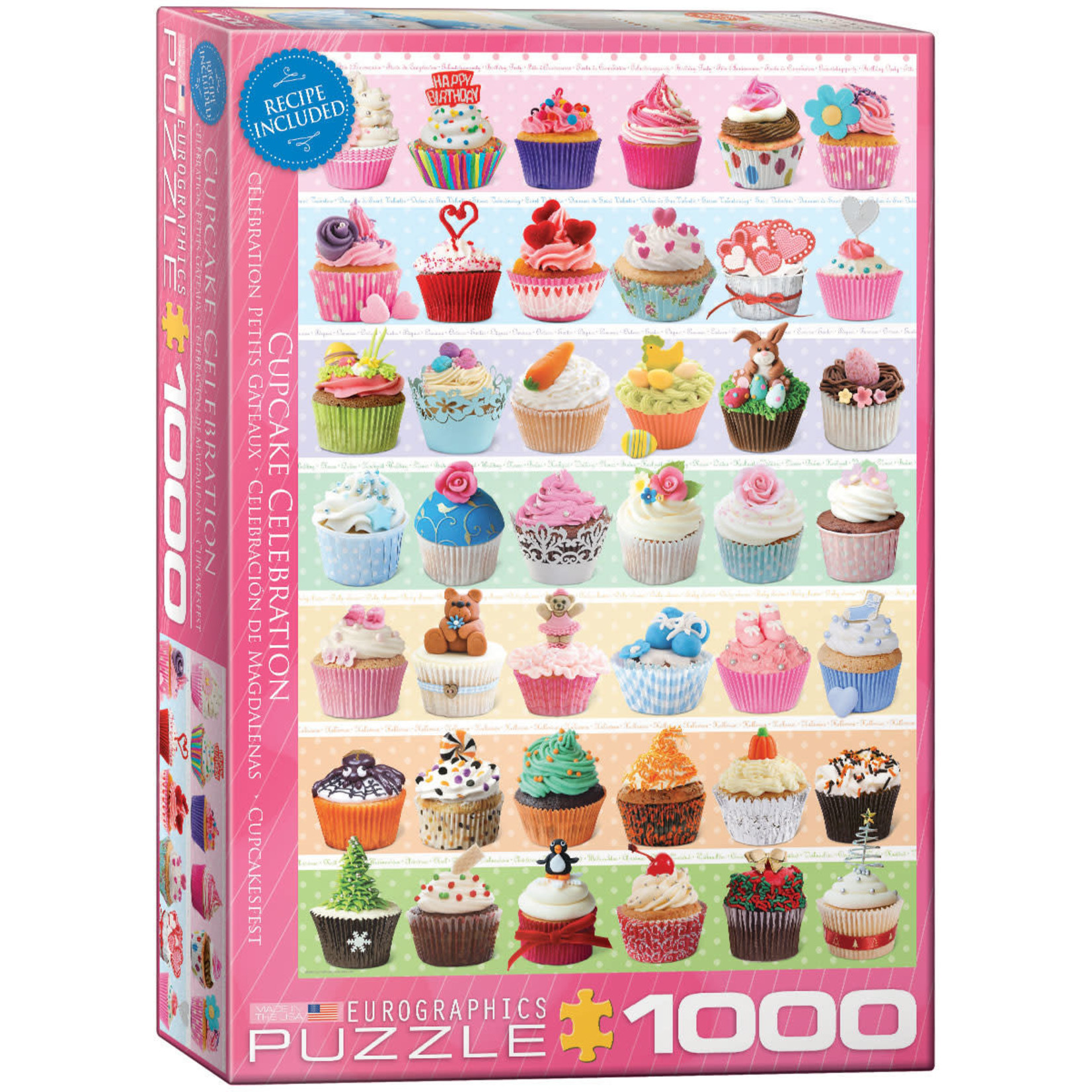 EuroGraphics Cupcake Celebration 1000pc