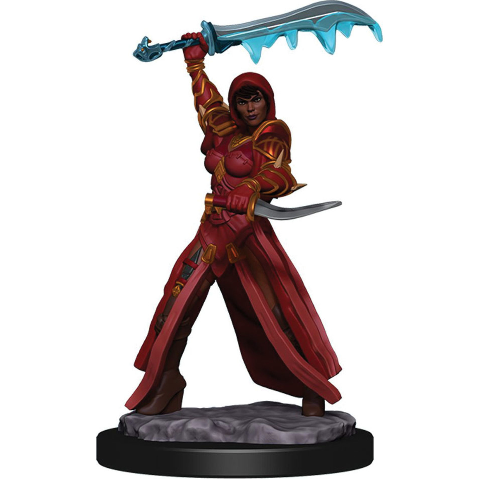 D&D Premium Painted Human Rogue Female W5 - Recess Games LLC