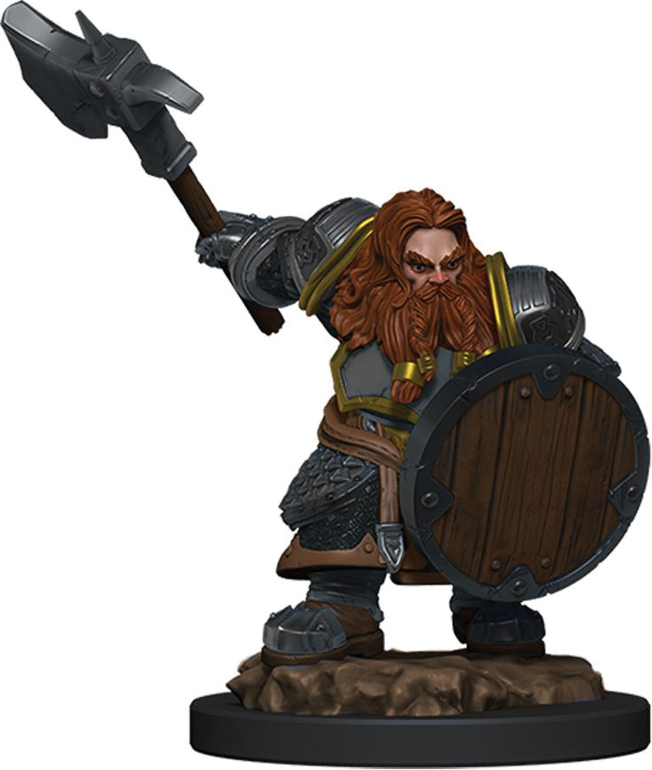 d&d dwarf fighter miniature