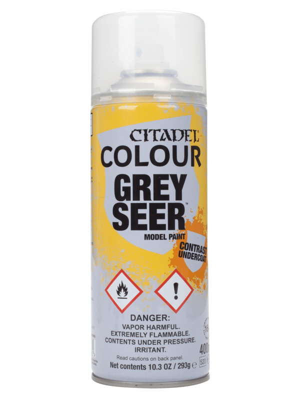 Games Workshop Grey Seer Spray Contrast Primer