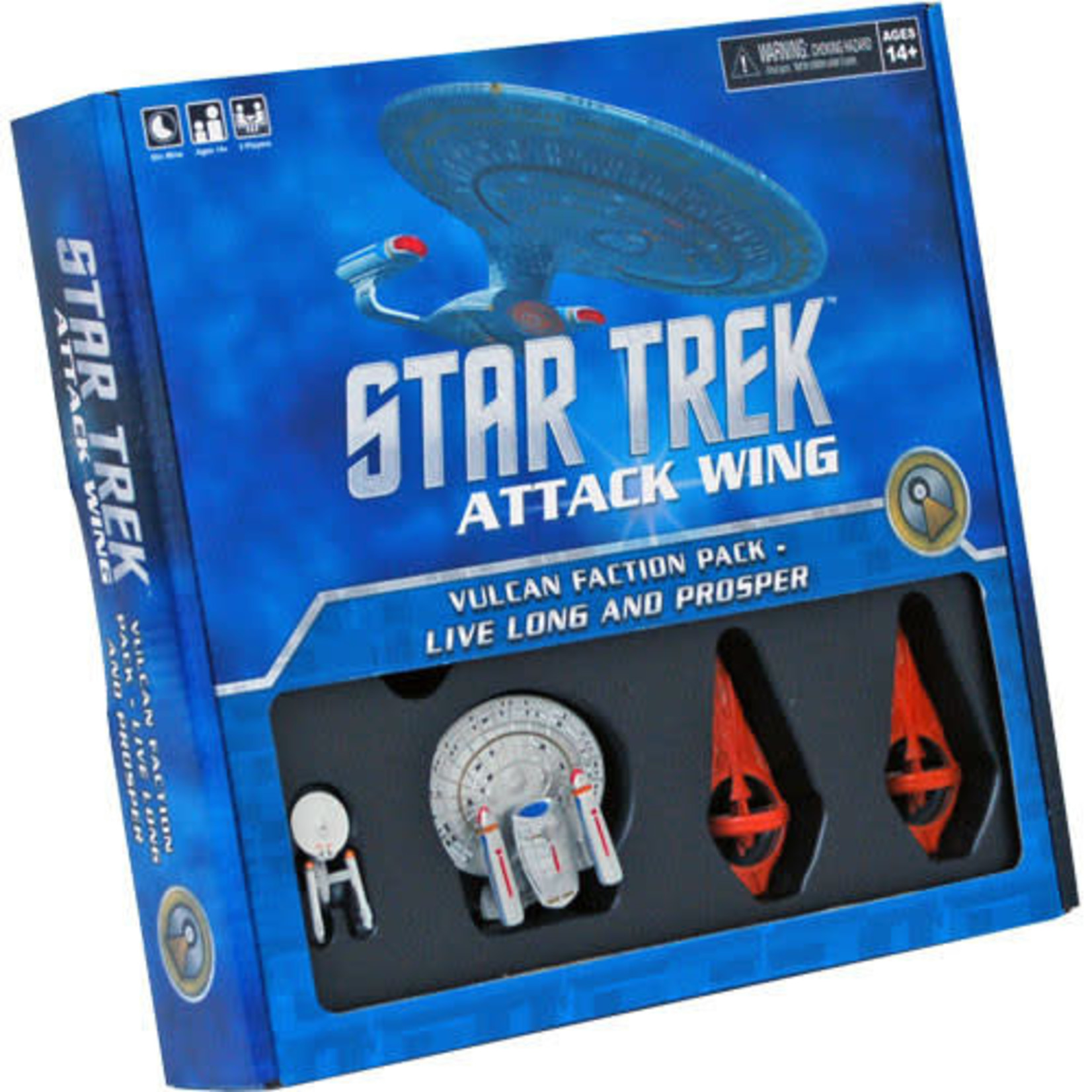 WIZKIDS/NECA Star Trek Attack Wing: Vulcan Faction Pack - Live Long and Prosper