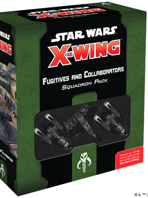 Atomic Mass Games SW X-Wing: 2E Fugitives and Collaborators Squadron Pack