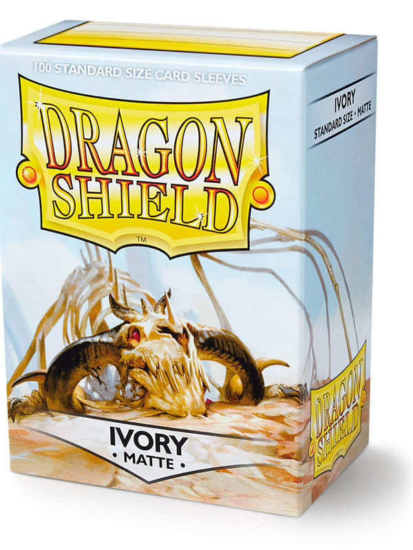 Arcane Tinmen Dragon Shield: Matte Ivory (100)