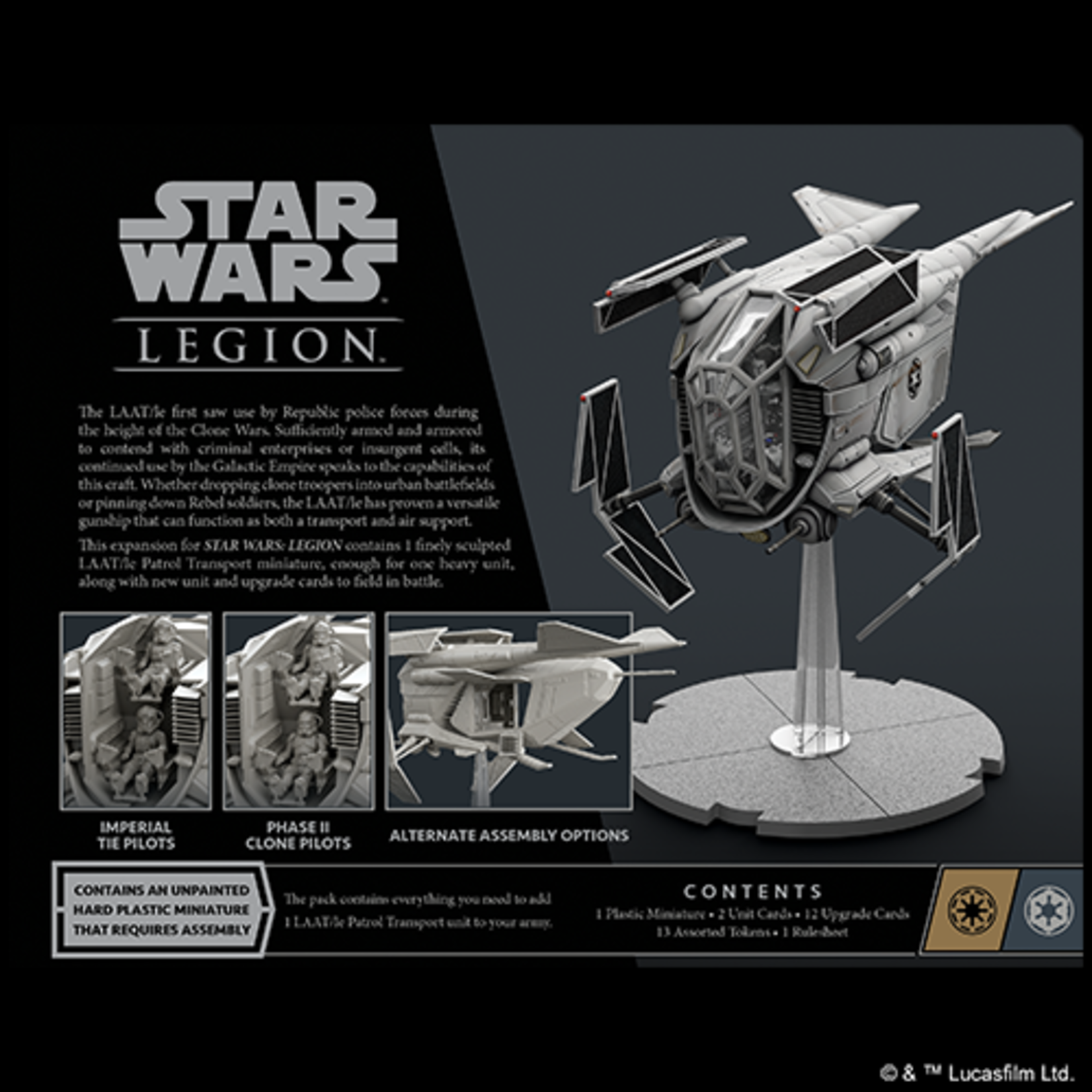 Atomic Mass Games Star Wars Legion -  LAAT le Patrol Transport Unit