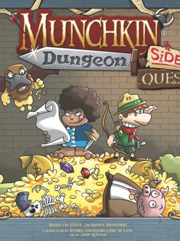 CMON Munchkin Dungeon Side Quest Expansion