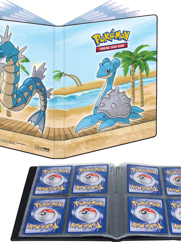 Ultra Pro Pokemon Gallery Series Seaside 4-Pocket Portfolio