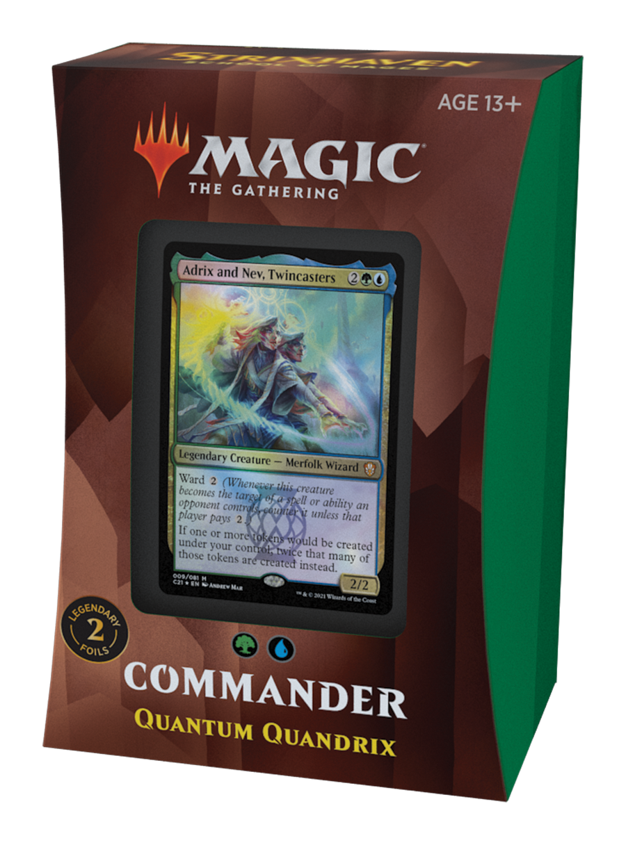 Mtg Strixhaven Commander 21 Quantum Quandrix Recess Games Llc
