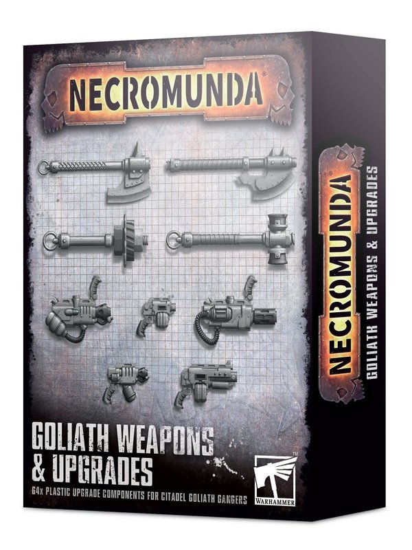 Games Workshop Necromunda Goliath Weapons & Upgrades