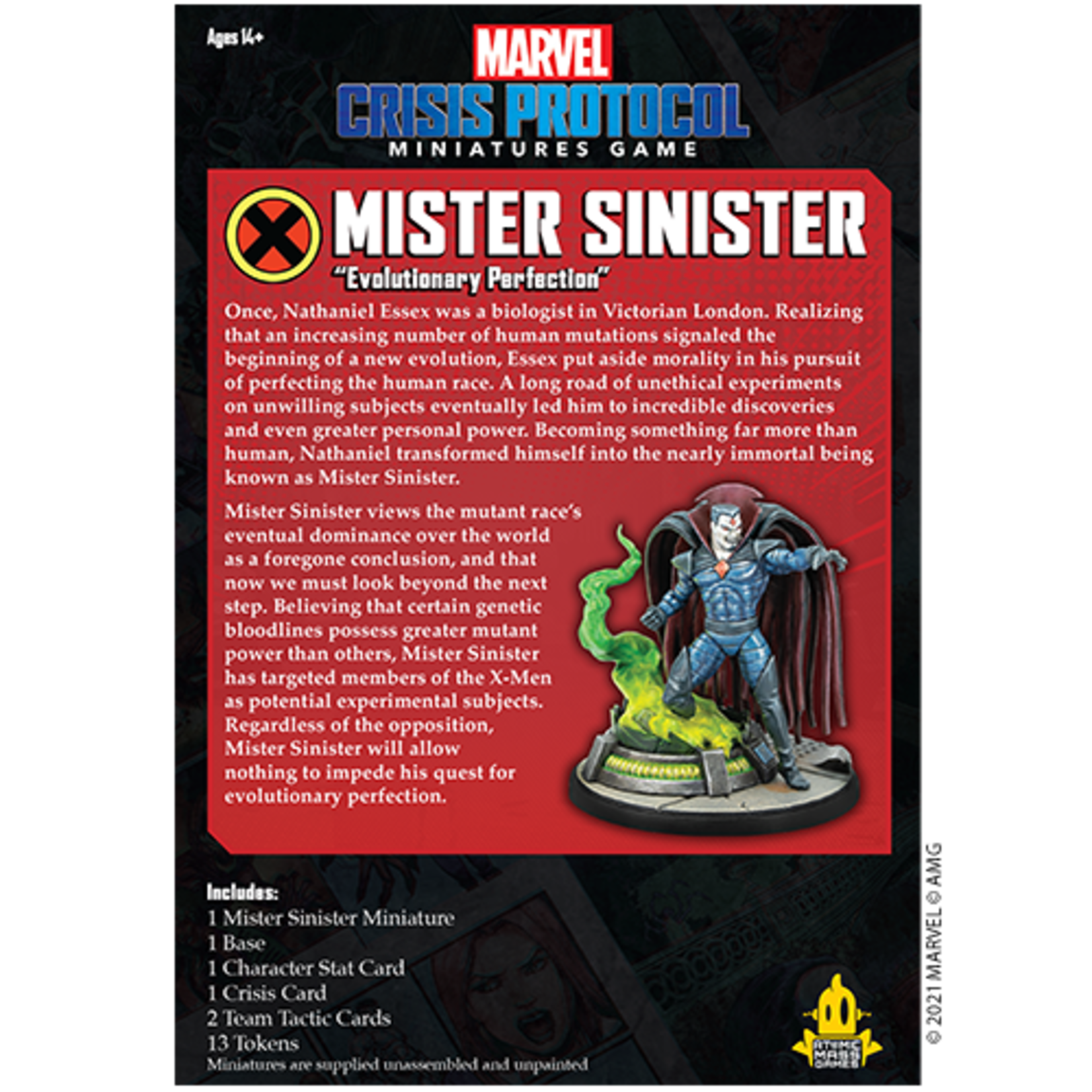 Atomic Mass Games MCP Mr Sinister Character Pack