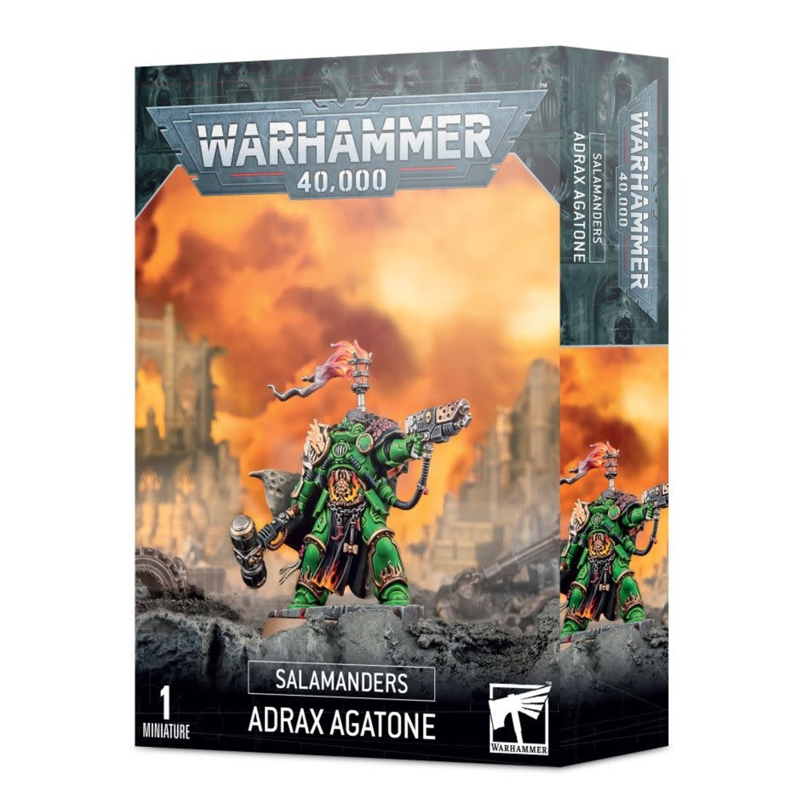 Games Workshop Salamanders Adrax Agatone