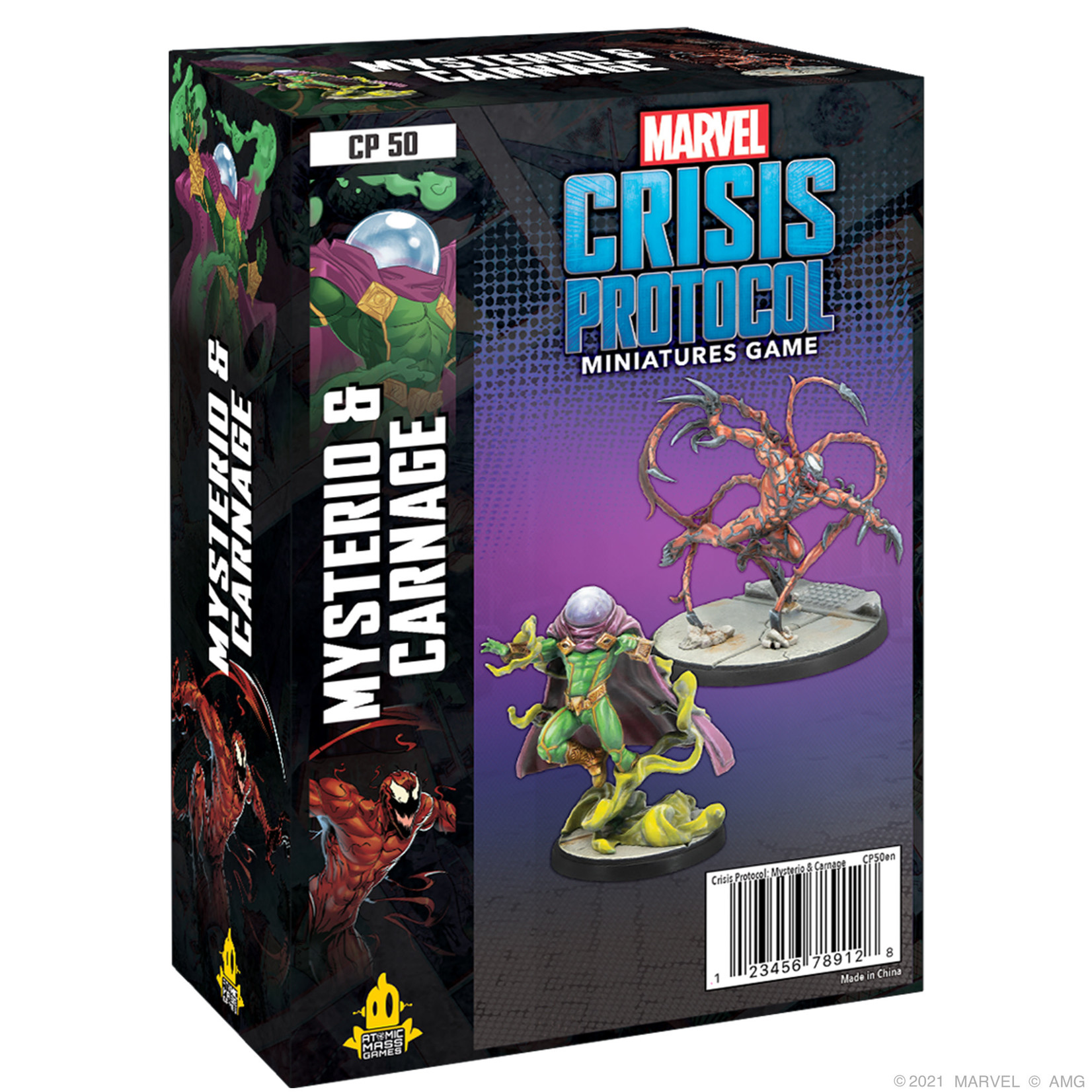 Marvel Crisis Protocol Mysterio & Carnage - Recess Games LLC