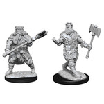 WIZKIDS/NECA D&DNMUM Human Barbarian Male W14