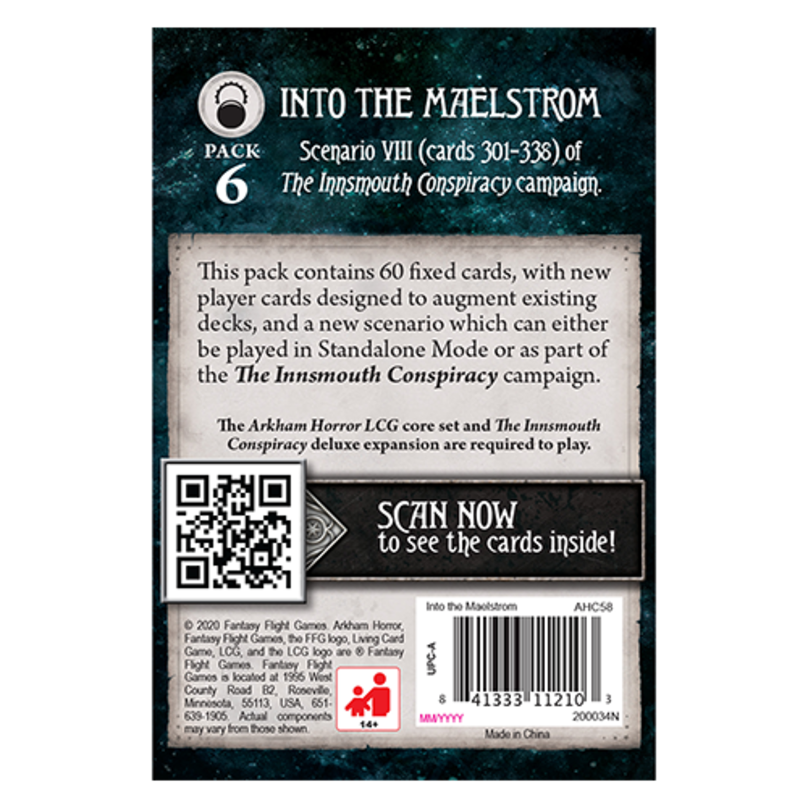 Fantasy Flight Games Arkham Horror Trading Card Game: Into the Maelstrom Mythos