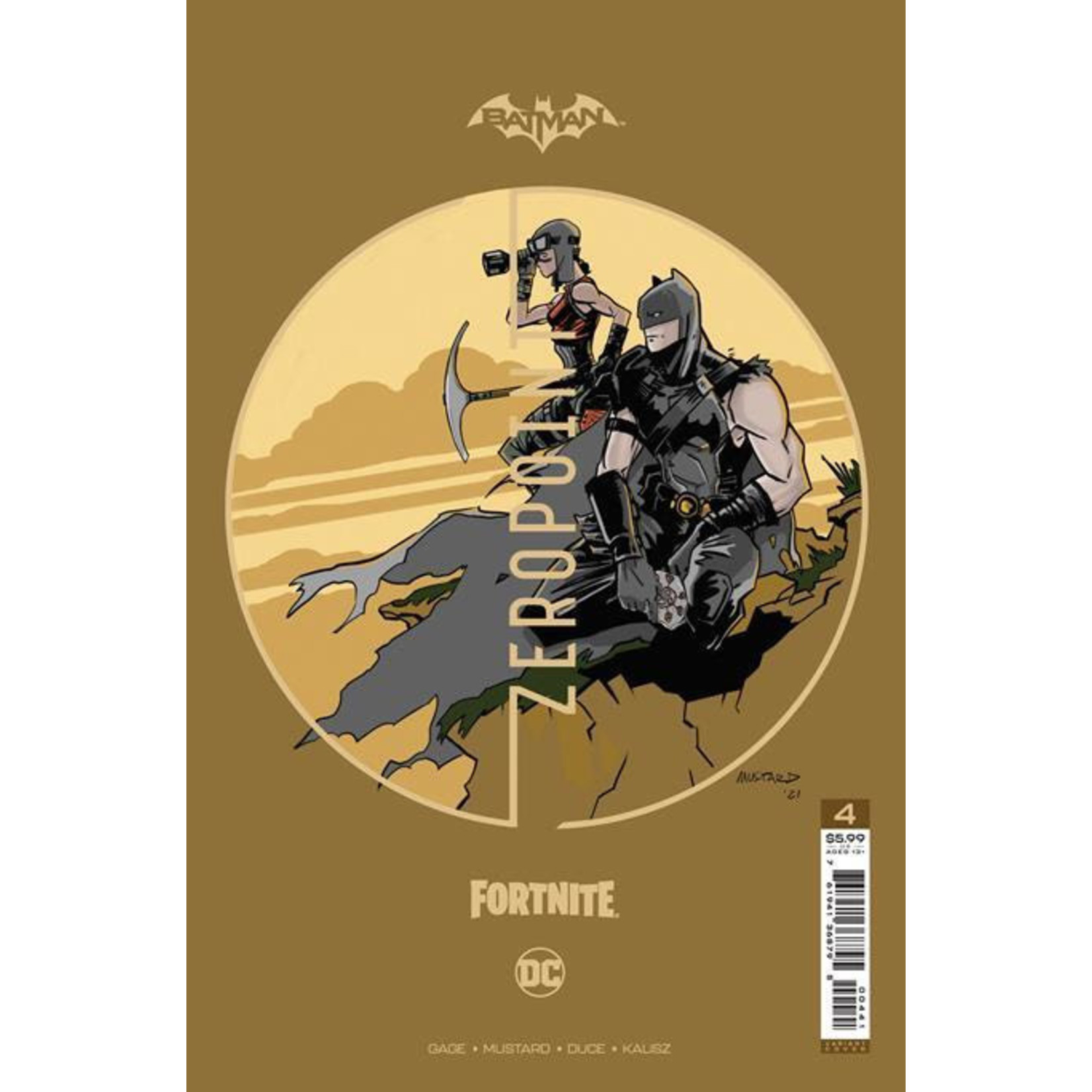 DCU Batman Fortnite Zero Point #4 Premium Variant D