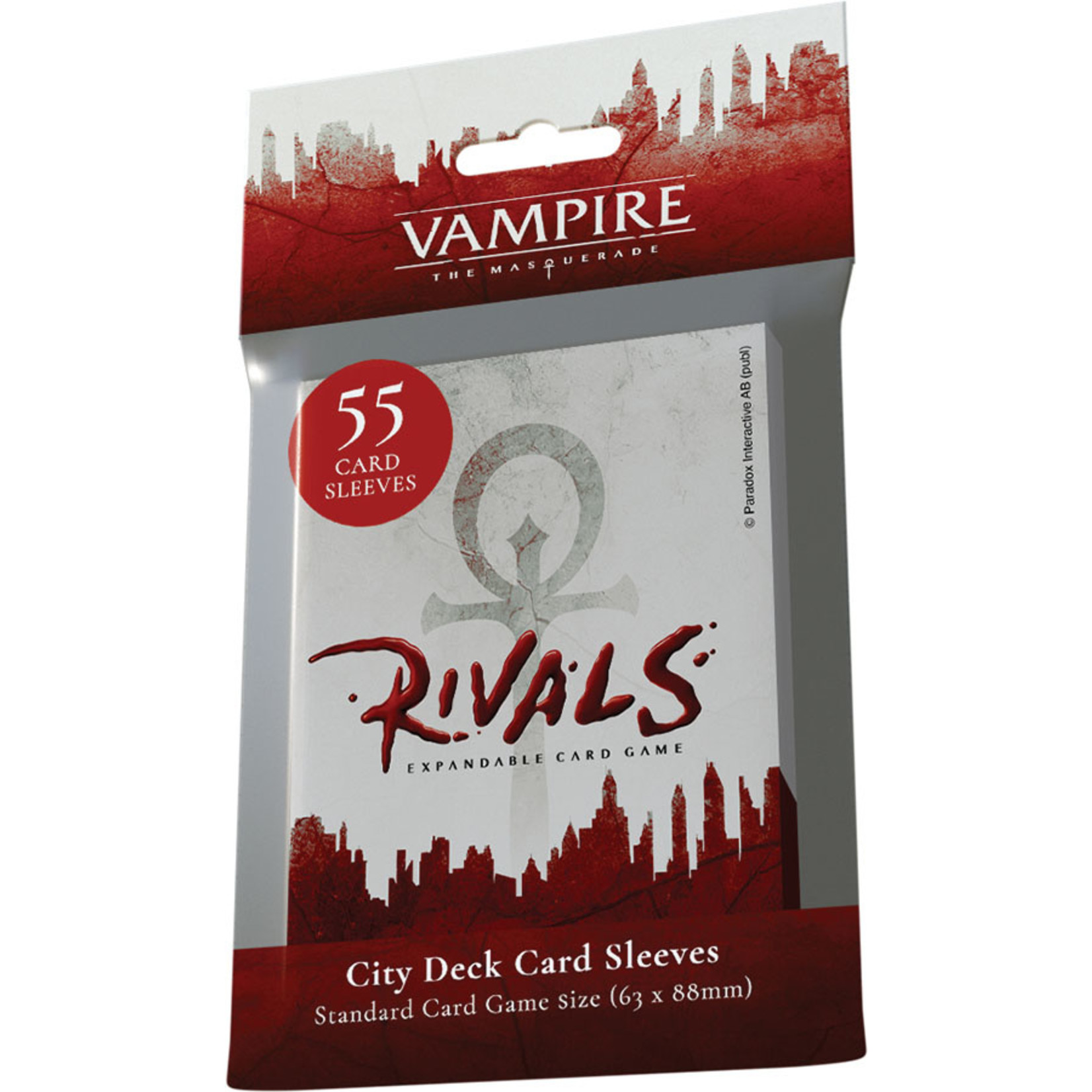 Renegade Game Studios Vampire The Masquerade Rivals City Deck Sleeves