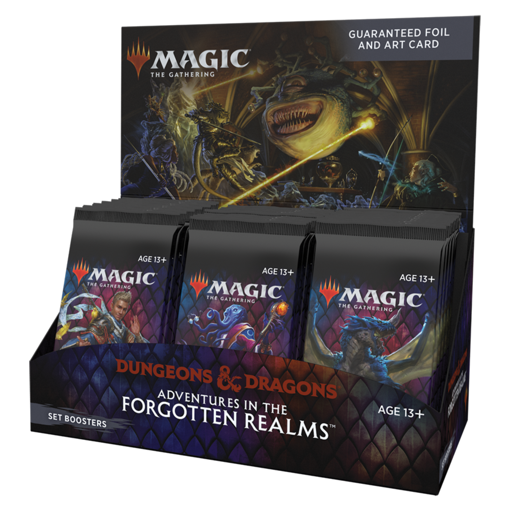 WOTC MTG MTG Adventures in the Forgotten Realms Set Booster Display