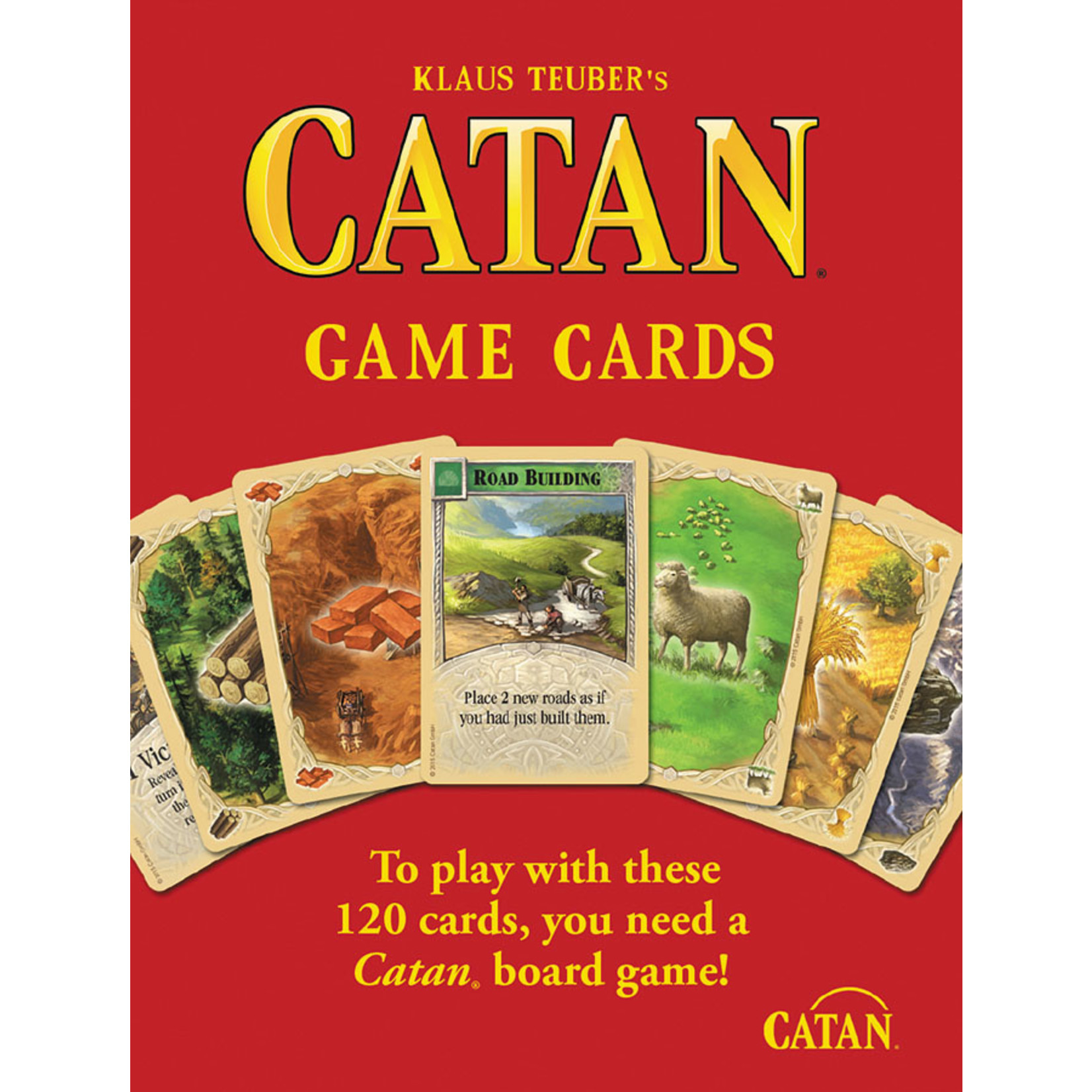 Asmodee Studios Catan Replacement Game Cards