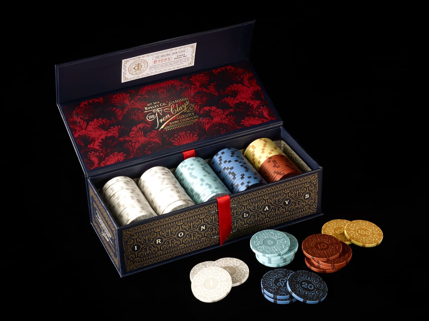 【最終値下げ】Roxley Games Iron Clays 400枚 33e5a1f2ead4--IMG-5300-