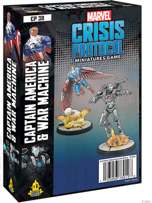 Atomic Mass Games MCP Captain America & War Machine Character Pack