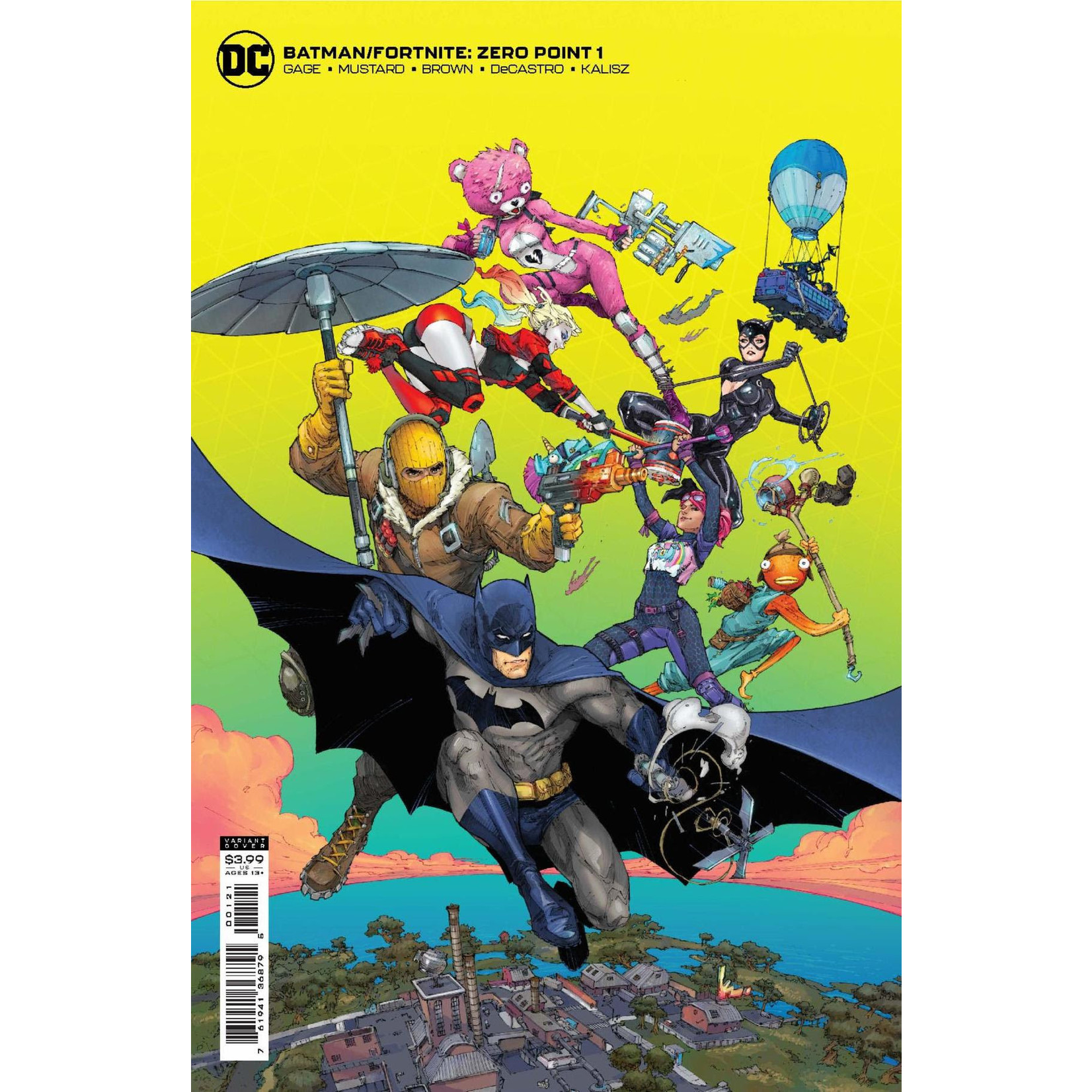 DCU Batman Fortnite Zero Point #1 Cover B