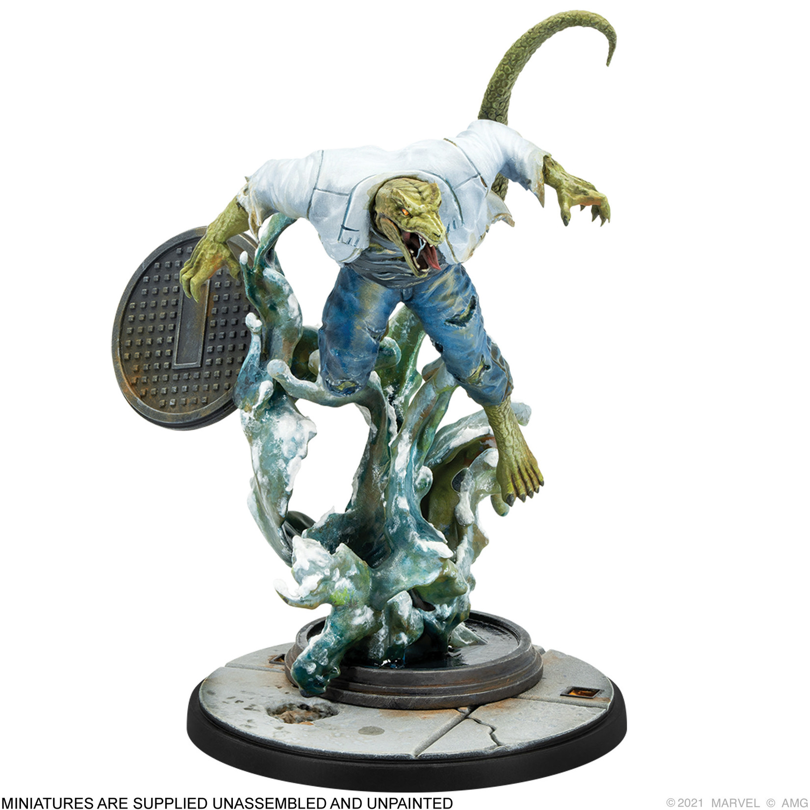 Atomic Mass Games Marvel Crisis Protocol Lizard & Kraven