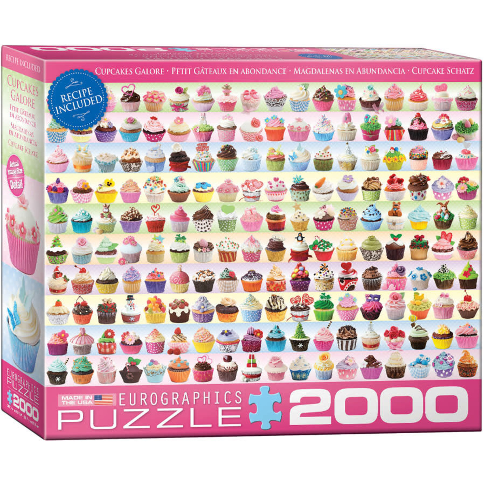 EuroGraphics Cupcakes Galore 2000pc