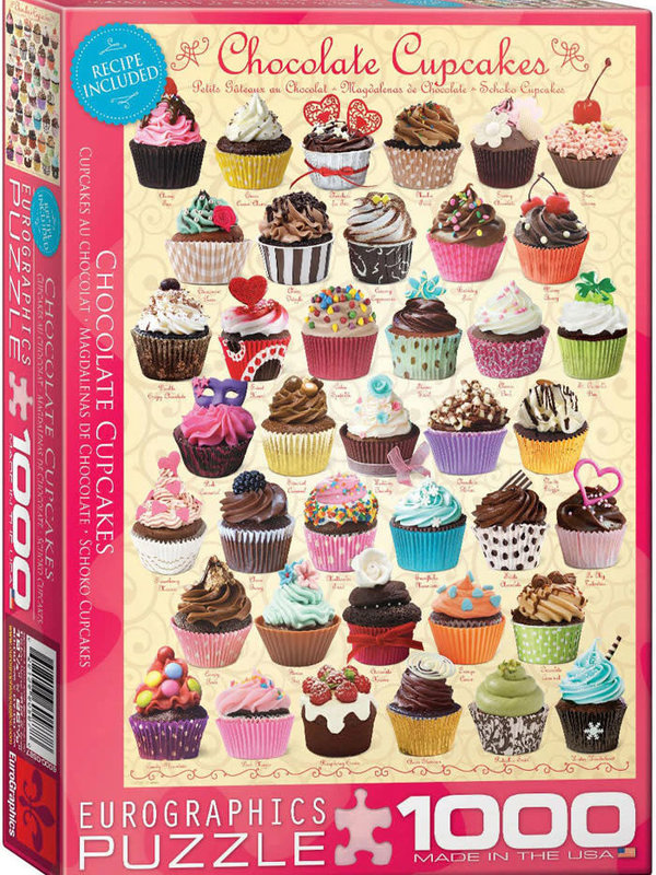 EuroGraphics Chocolate Cupcakes 1000 pc