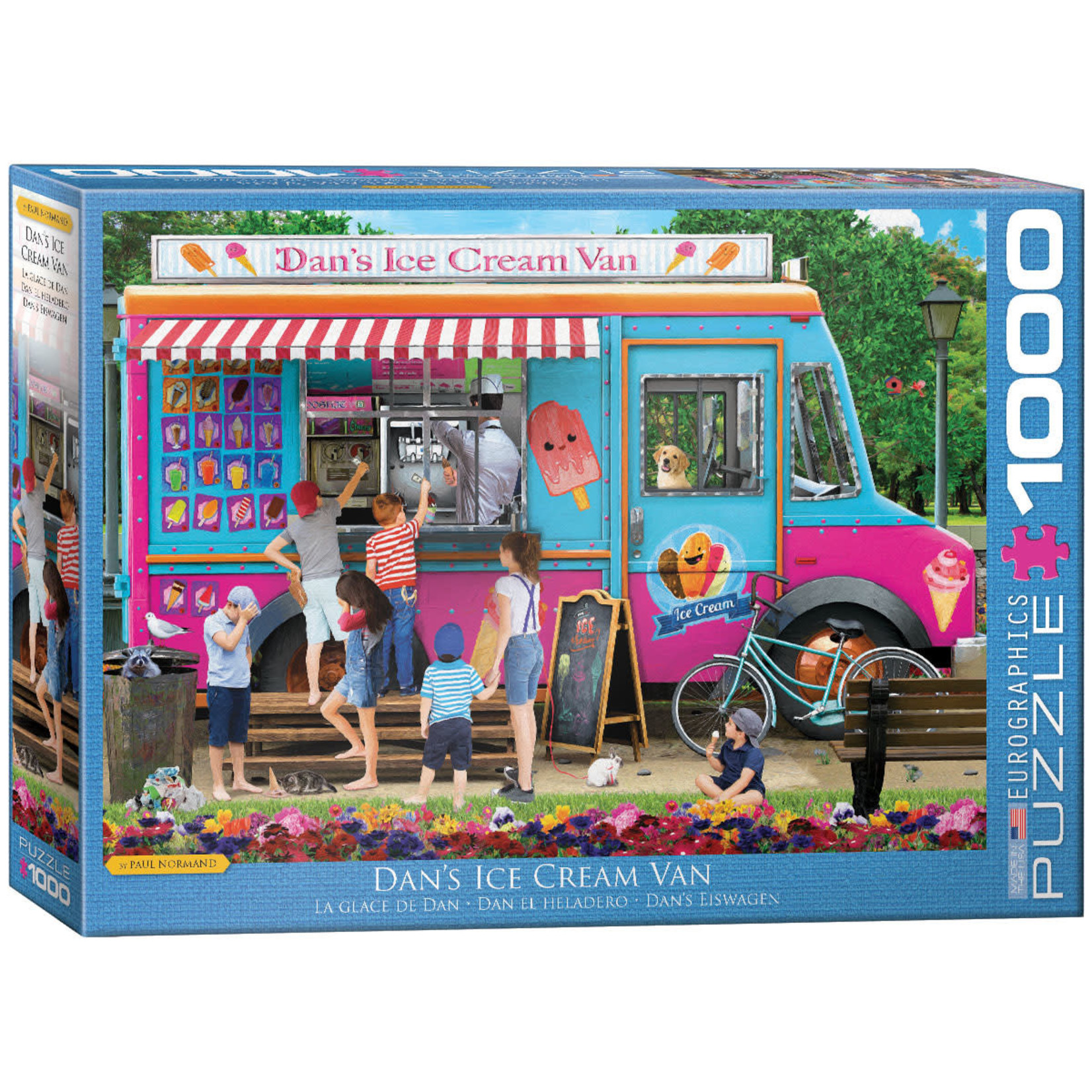 EuroGraphics Dan's Ice Cream Van 1000pc