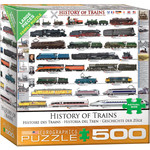 EuroGraphics History of Trains 500pc