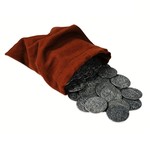 Sierra Madre Games Pax Pamir 2E Metal Coins & Cloth Bag