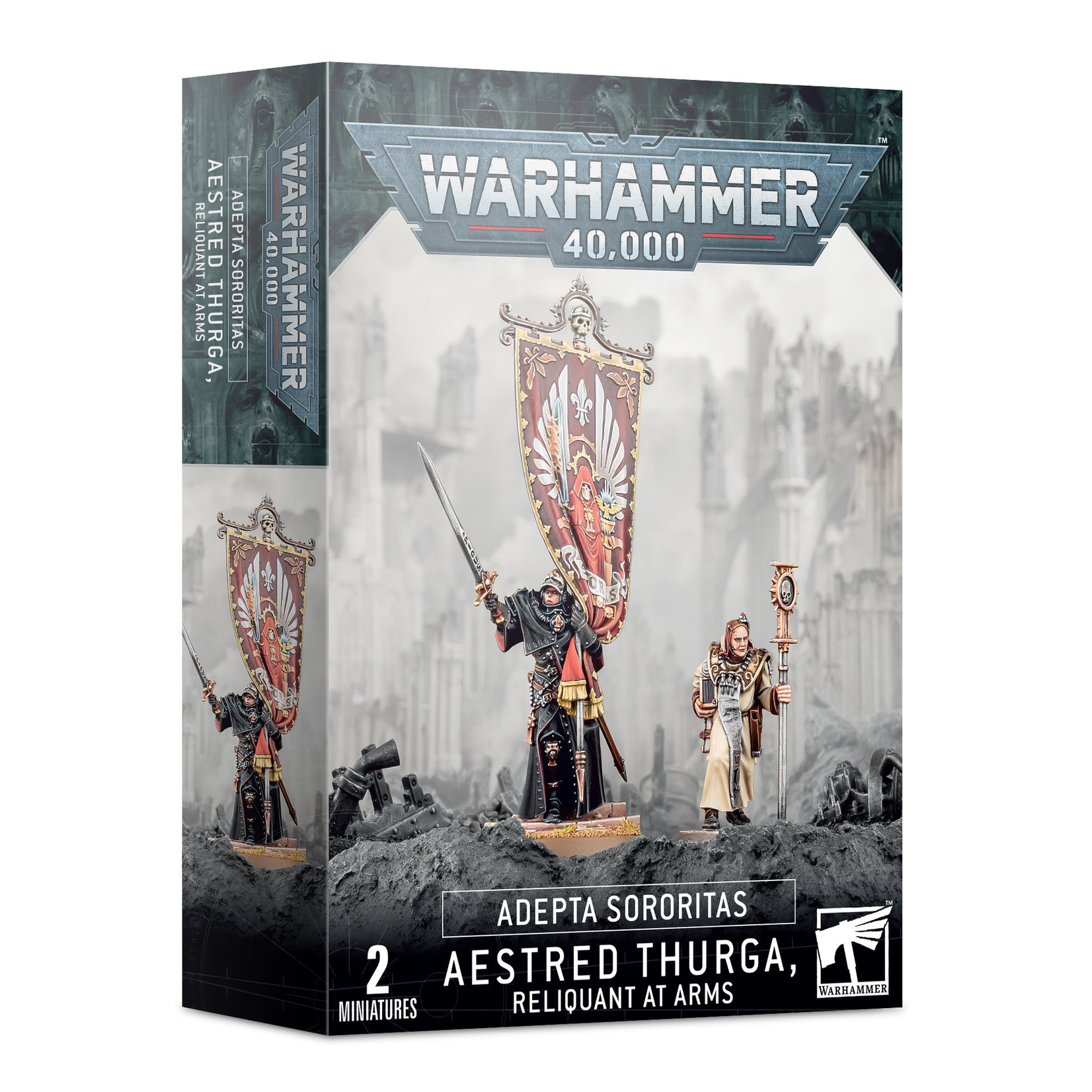 Games Workshop Adepta Sororitas Aestred Thurga Reliquant at Arms