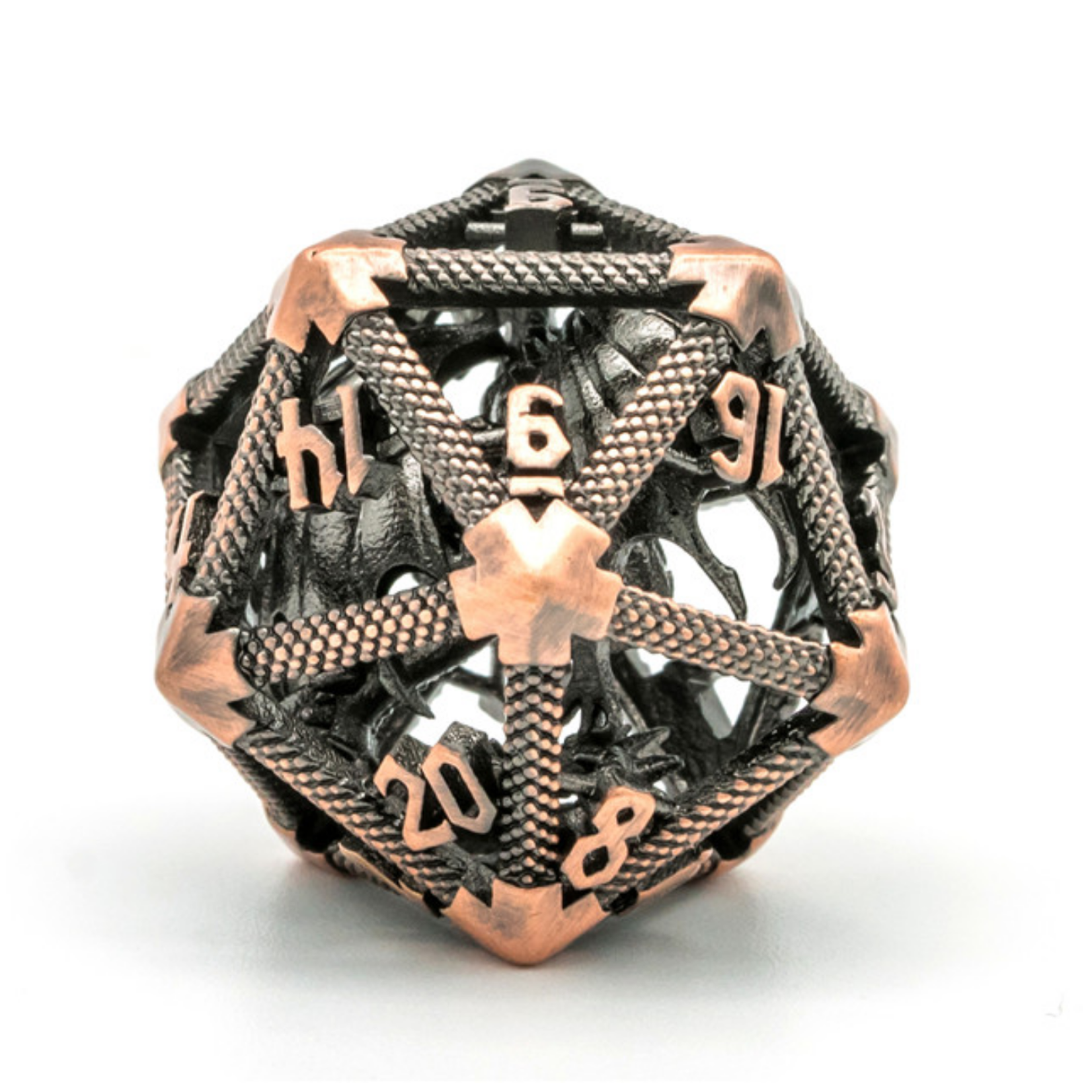 Foam Brain Games Hollow Dragon Keep D20 Copper