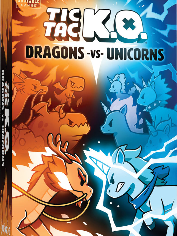 Unstable Games/Teeturtle Tic Tac K.O. - Dragons vs Unicorns