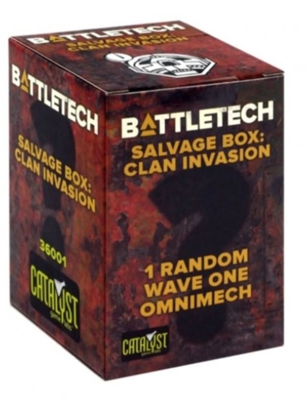 Catalyst Game Labs BattleTech: Salvage Box: Clan Invasion Mystery Pack