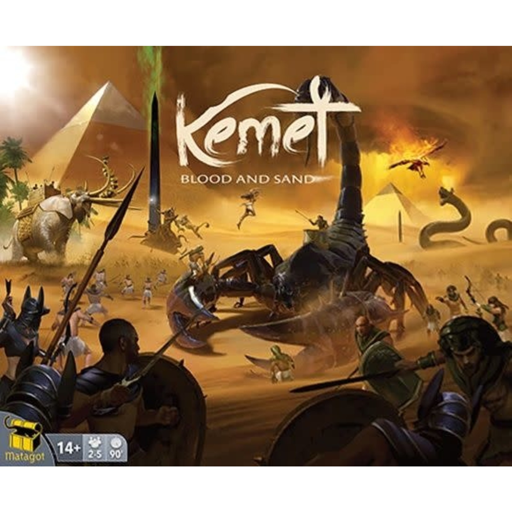 Matagot Kemet: Blood and Sand All In Kickstarter