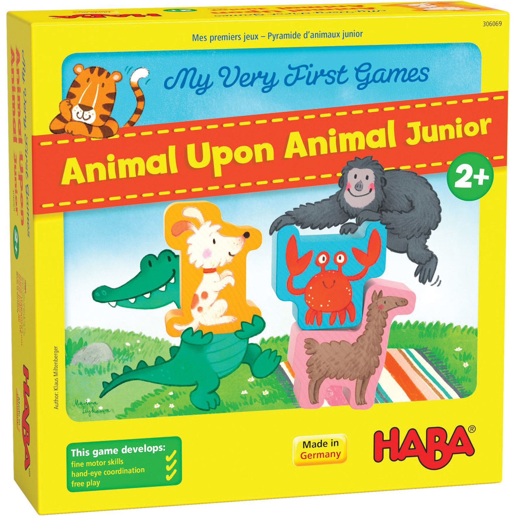 HABA USA My Very First Games Animal Upon Animal Junior